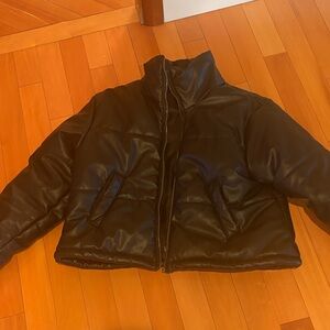 Forever 21 Black Puffer Jacket